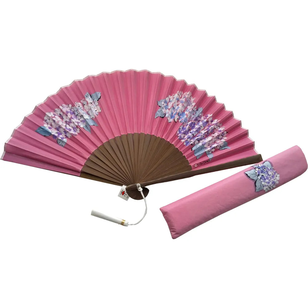 Japanese silk fan new arrivals