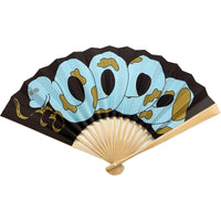 Edo folding fan, Jacues Averna 6, Chinese zodiac snake