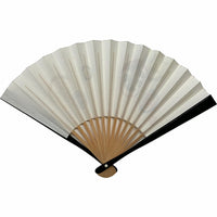 Online only] New Year's greeting card for the year of the Snake 2025folding fan Snake tea fan No.5